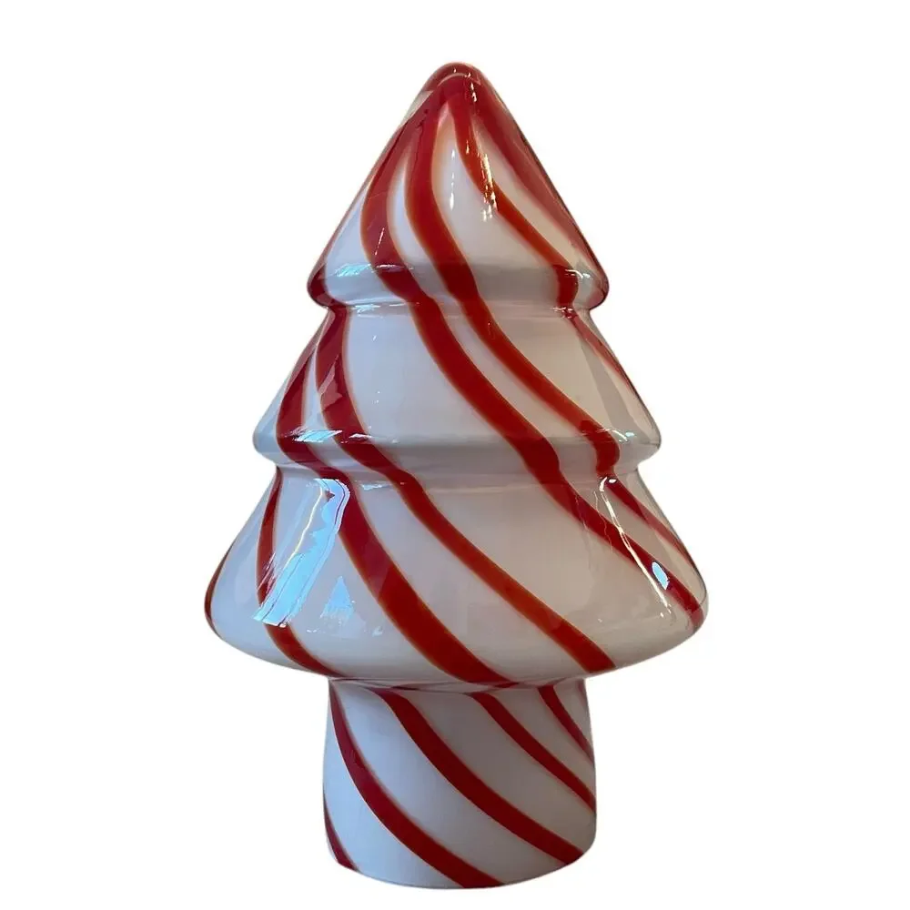 Hand Blown Art Glass CHRISTMAS Tree 10